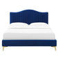 Juniper Channel Tufted Performance Velvet Full Platform Bed By Modway - MOD-6745 | Beds | Modishstore - 31