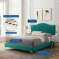 Juniper Channel Tufted Performance Velvet Full Platform Bed By Modway - MOD-6745 | Beds | Modishstore - 35