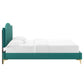 Juniper Channel Tufted Performance Velvet Full Platform Bed By Modway - MOD-6745 | Beds | Modishstore - 41