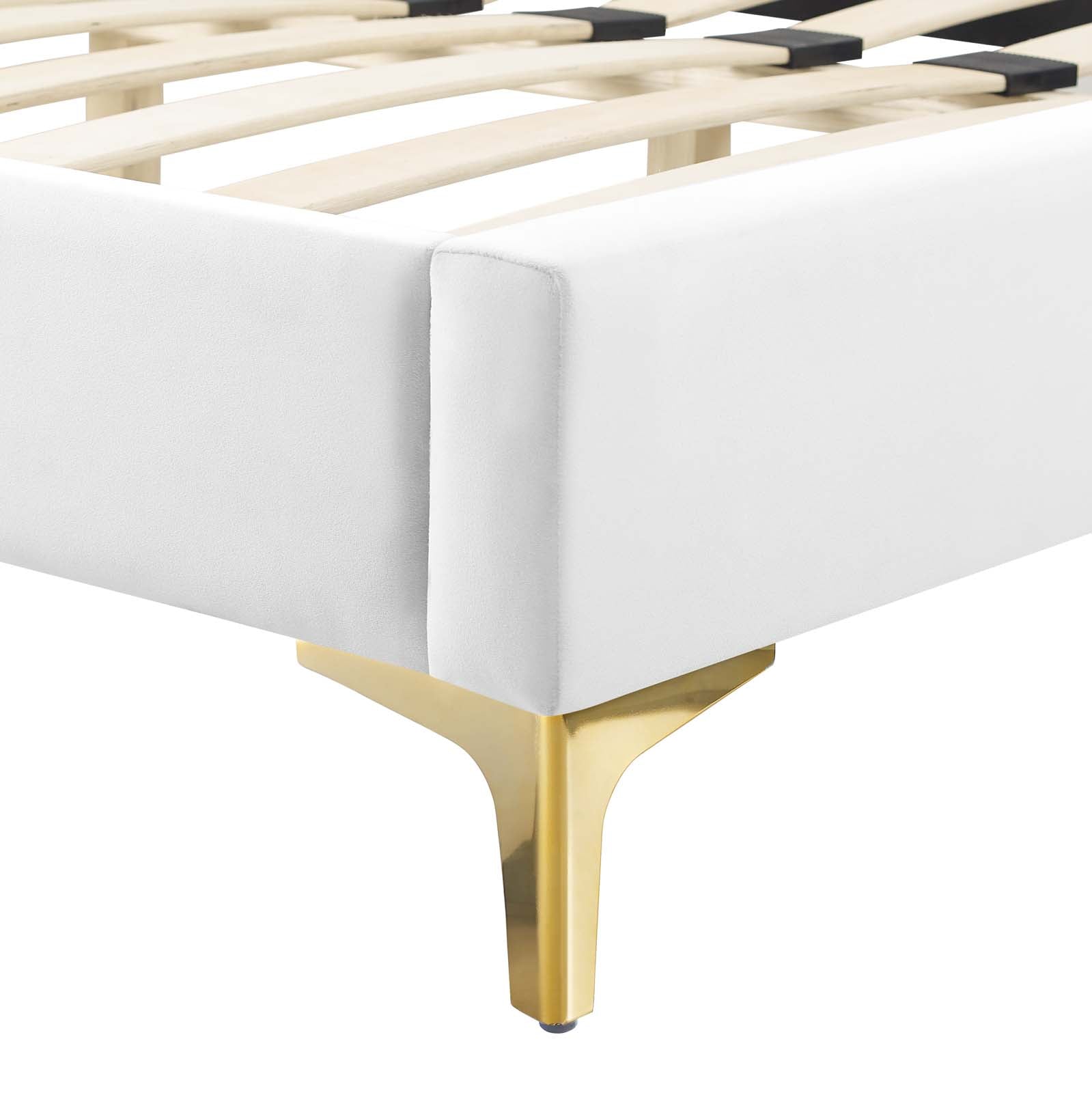 Juniper Channel Tufted Performance Velvet Full Platform Bed By Modway - MOD-6745 | Beds | Modishstore - 50