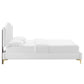 Juniper Channel Tufted Performance Velvet Full Platform Bed By Modway - MOD-6745 | Beds | Modishstore - 52