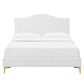 Juniper Channel Tufted Performance Velvet Full Platform Bed By Modway - MOD-6745 | Beds | Modishstore - 53