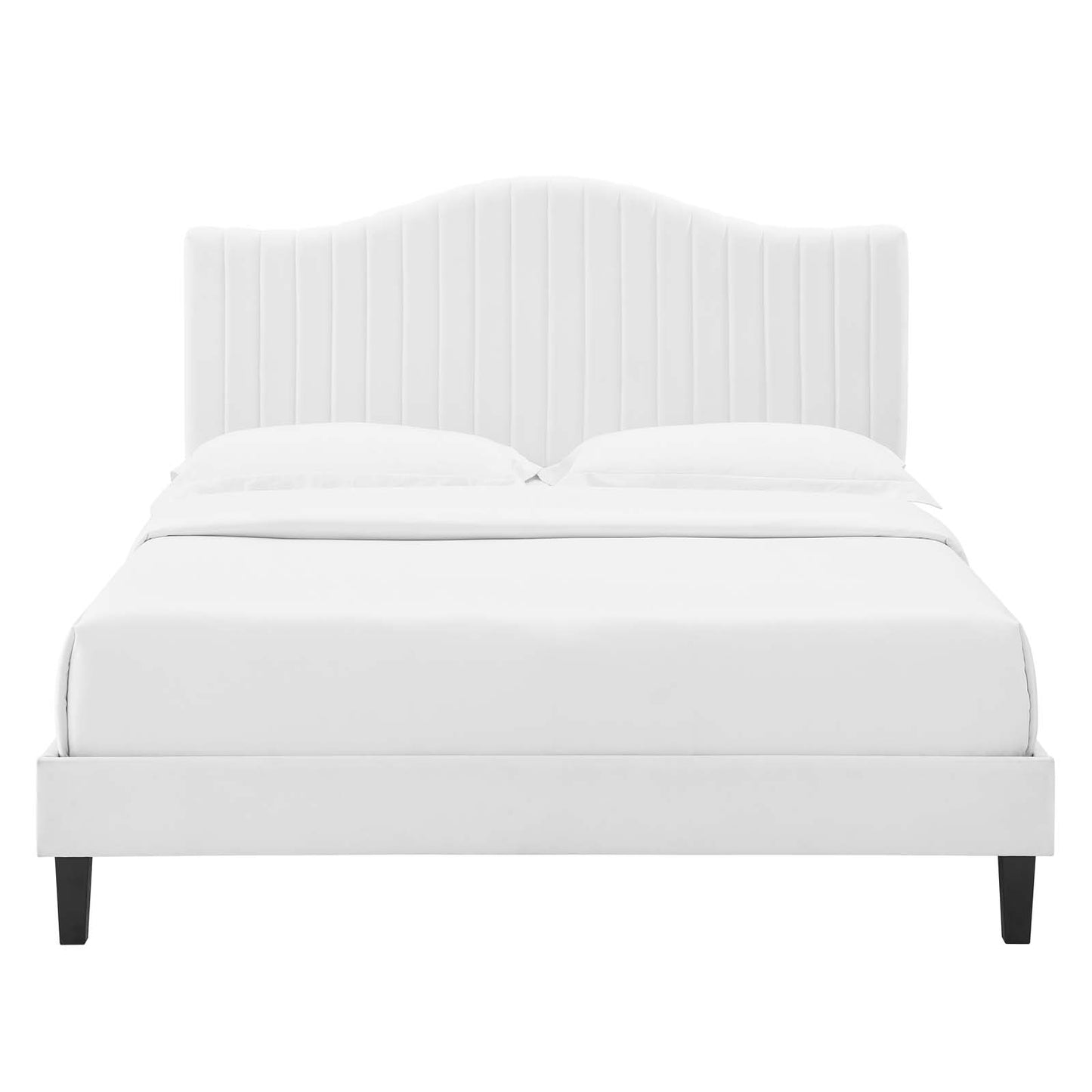 Modway Juniper Channel Tufted Performance Velvet King Platform Bed - MOD-6750 | Beds | Modishstore - 39