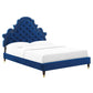 Modway Gwyneth Tufted Performance Velvet Queen Platform Bed - MOD-6752 | Beds | Modishstore - 34