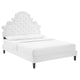 Modway Gwyneth Tufted Performance Velvet Queen Platform Bed - MOD-6753 | Beds | Modishstore - 57