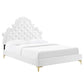 Modway Gwyneth Tufted Performance Velvet Twin Platform Bed - MOD-6754 | Beds | Modishstore - 57