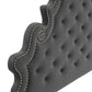 Modway Gwyneth Tufted Performance Velvet Twin Platform Bed - MOD-6756 | Beds | Modishstore - 5