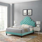 Modway Gwyneth Tufted Performance Velvet Twin Platform Bed - MOD-6756 | Beds | Modishstore - 59