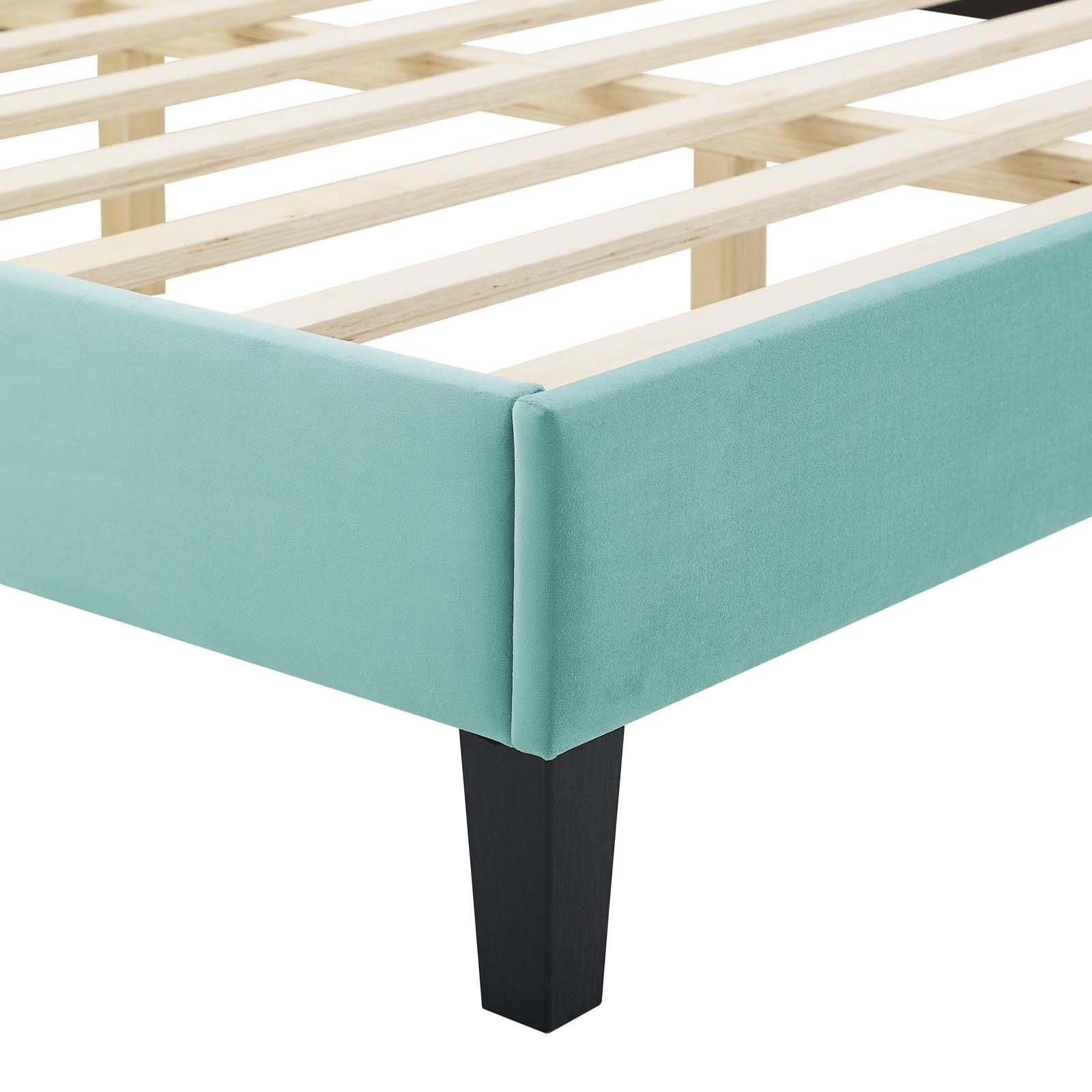 Modway Gwyneth Tufted Performance Velvet Twin Platform Bed - MOD-6756 | Beds | Modishstore - 25
