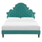 Modway Gwyneth Tufted Performance Velvet Twin Platform Bed - MOD-6756 | Beds | Modishstore - 49