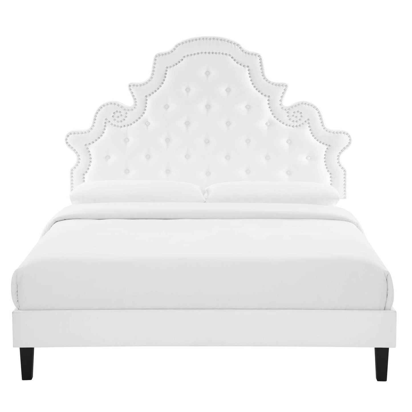 Modway Gwyneth Tufted Performance Velvet Twin Platform Bed - MOD-6756 | Beds | Modishstore - 56