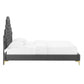Modway Gwyneth Tufted Performance Velvet Full Platform Bed | Beds | Modishstore-6