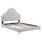 Modway Gwyneth Tufted Performance Velvet Full Platform Bed | Beds | Modishstore-17