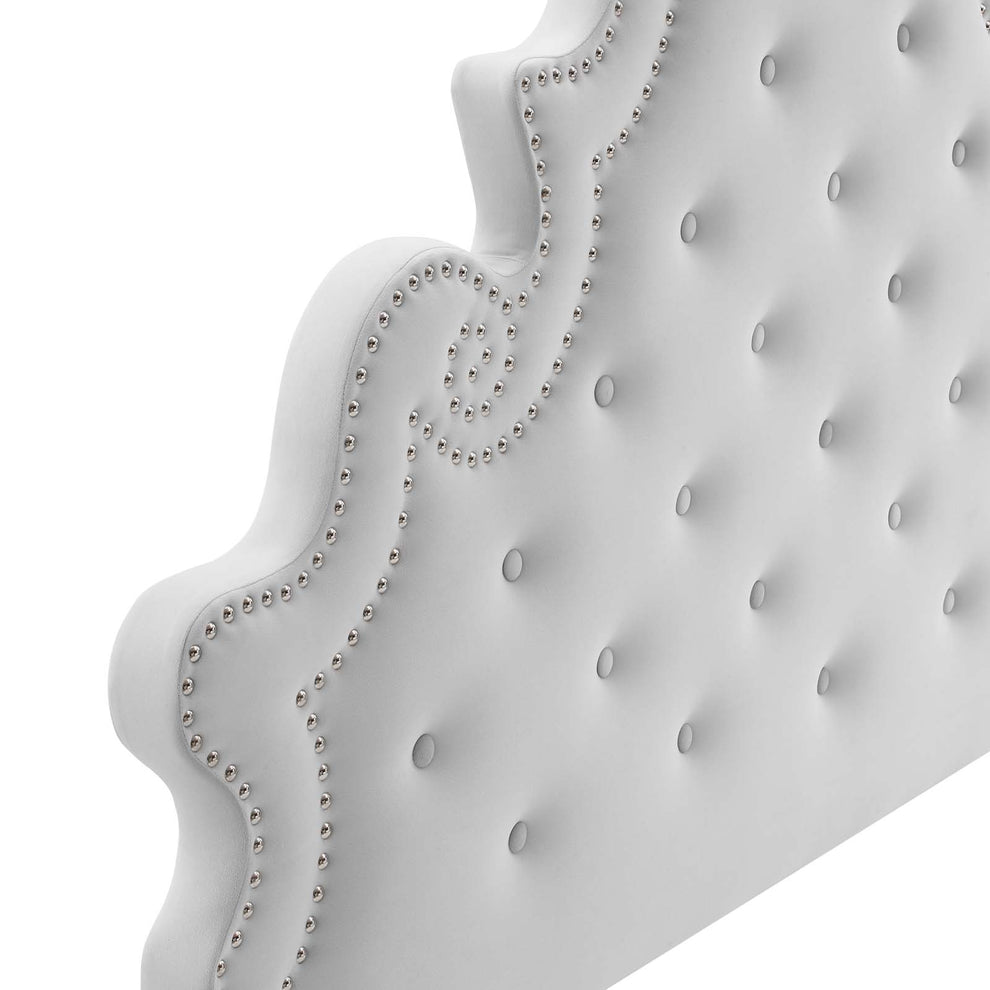Modway Gwyneth Tufted Performance Velvet Full Platform Bed - MOD-6757 | Beds | Modishstore - 19