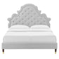 Modway Gwyneth Tufted Performance Velvet Full Platform Bed | Beds | Modishstore-21