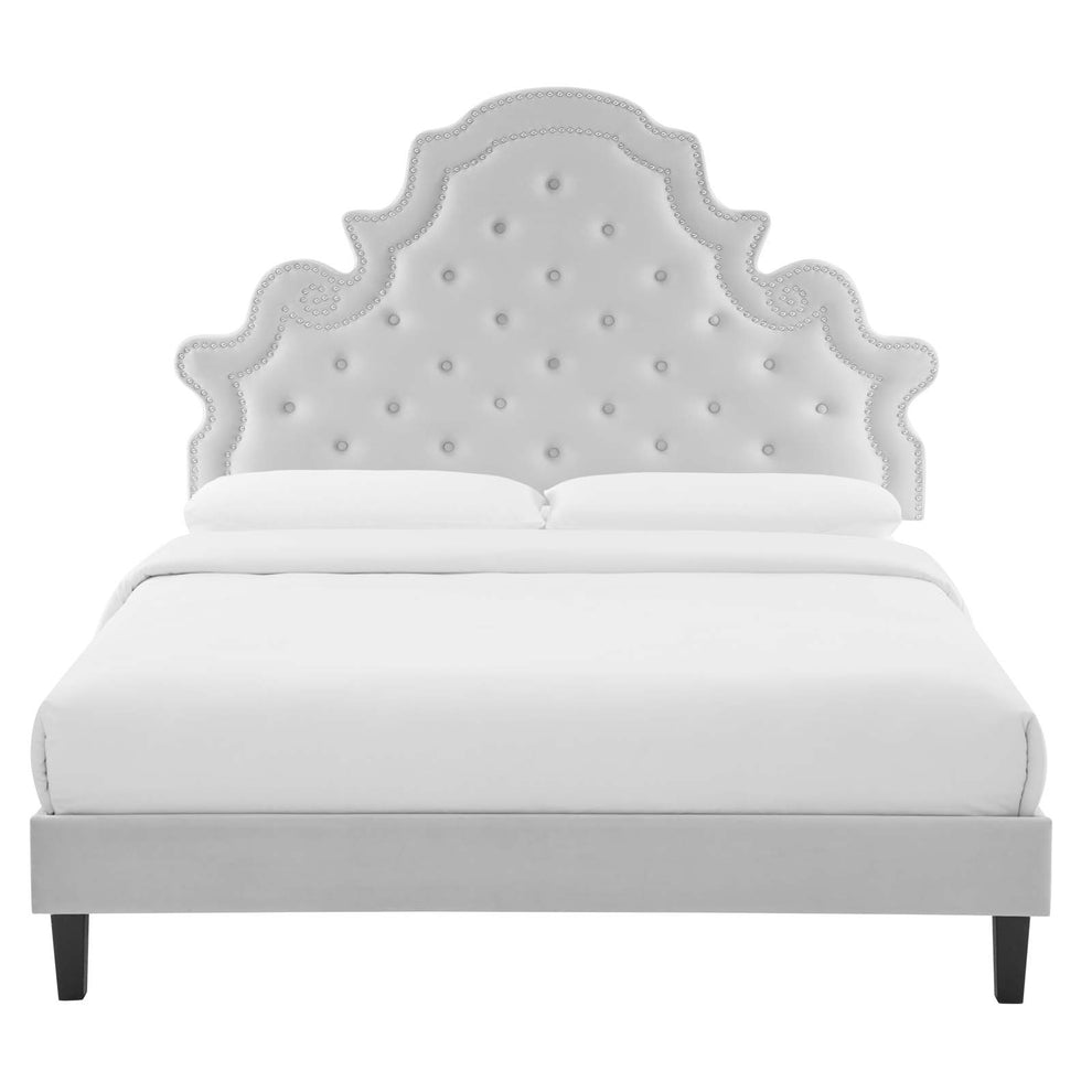 Modway Gwyneth Tufted Performance Velvet Full Platform Bed - MOD-6759 | Beds | Modishstore - 21