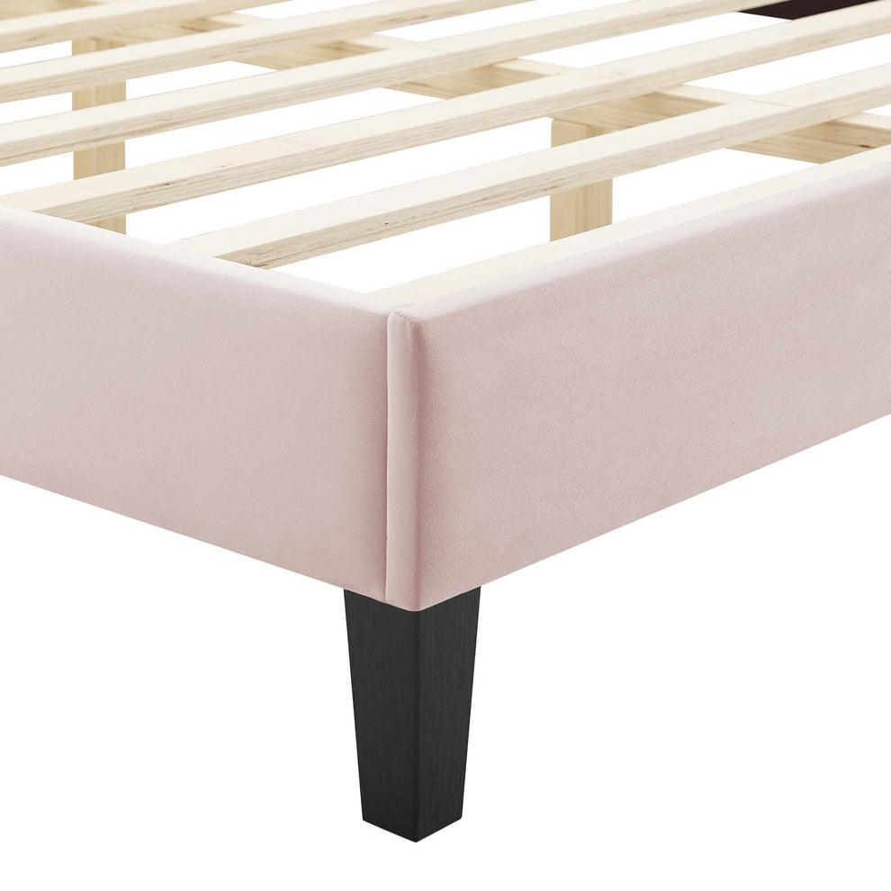 Modway Gwyneth Tufted Performance Velvet Full Platform Bed - MOD-6759 | Beds | Modishstore - 39