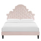 Modway Gwyneth Tufted Performance Velvet Full Platform Bed | Beds | Modishstore-42