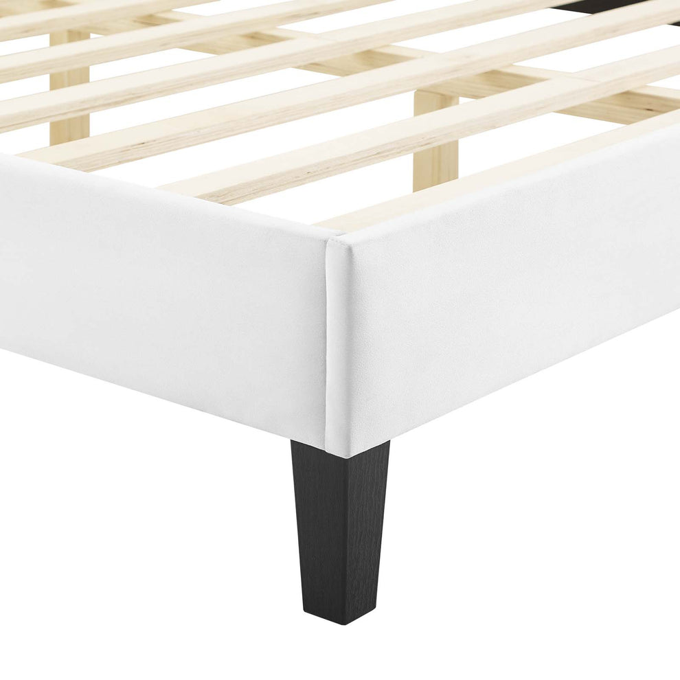 Modway Gwyneth Tufted Performance Velvet Full Platform Bed - MOD-6759 | Beds | Modishstore - 53