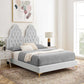 Modway Alexandria Tufted Performance Velvet Queen Platform Bed - MOD-6763 | Beds | Modishstore - 58