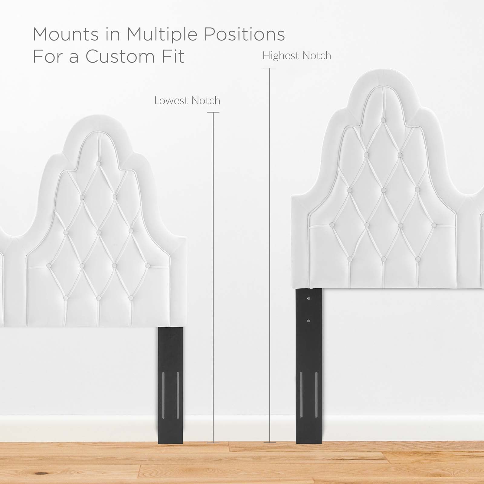 Modway Alexandria Tufted Performance Velvet Queen Platform Bed - MOD-6763 | Beds | Modishstore - 57