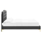 Amber Performance Velvet Queen Platform Bed By Modway - MOD-6775 | Beds | Modishstore - 10