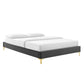 Amber Performance Velvet Queen Platform Bed By Modway - MOD-6775 | Beds | Modishstore - 11