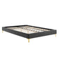 Amber Performance Velvet Queen Platform Bed By Modway - MOD-6775 | Beds | Modishstore - 12