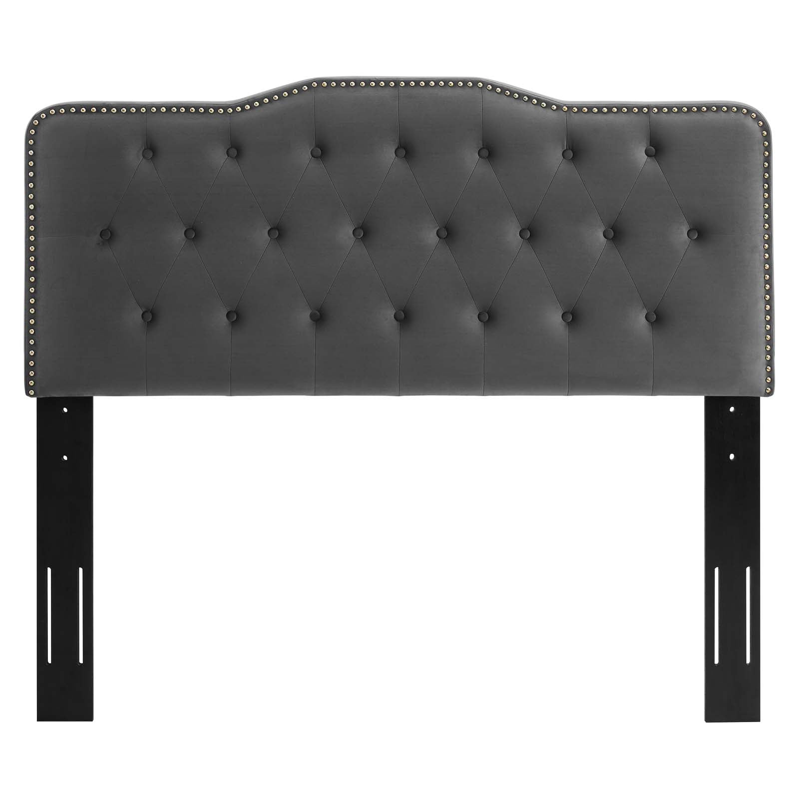Amber Performance Velvet Queen Platform Bed By Modway - MOD-6775 | Beds | Modishstore - 14