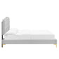 Amber Performance Velvet Queen Platform Bed By Modway - MOD-6775 | Beds | Modishstore - 40
