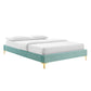 Amber Performance Velvet Queen Platform Bed By Modway - MOD-6775 | Beds | Modishstore - 56