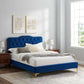 Amber Performance Velvet Queen Platform Bed By Modway - MOD-6775 | Beds | Modishstore - 68