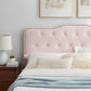 Amber Performance Velvet Queen Platform Bed By Modway - MOD-6775 | Beds | Modishstore - 77