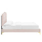 Amber Performance Velvet Queen Platform Bed By Modway - MOD-6775 | Beds | Modishstore - 85