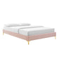 Amber Performance Velvet Queen Platform Bed By Modway - MOD-6775 | Beds | Modishstore - 86