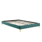 Amber Performance Velvet Queen Platform Bed By Modway - MOD-6775 | Beds | Modishstore - 102