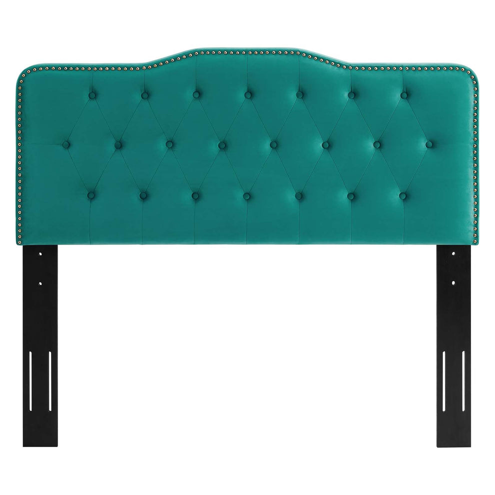 Amber Performance Velvet Queen Platform Bed By Modway - MOD-6775 | Beds | Modishstore - 104