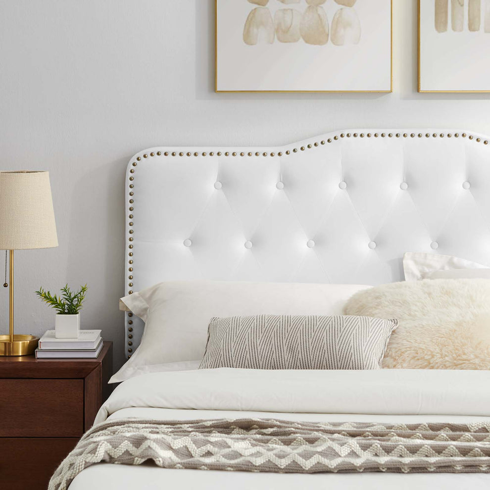 Amber Performance Velvet Queen Platform Bed By Modway - MOD-6775 | Beds | Modishstore - 107