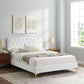 Amber Performance Velvet Queen Platform Bed By Modway - MOD-6775 | Beds | Modishstore - 113