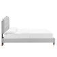 Amber Performance Velvet Queen Platform Bed By Modway - MOD-6776 | Beds | Modishstore - 38