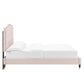 Amber Performance Velvet Queen Platform Bed By Modway - MOD-6776 | Beds | Modishstore - 80