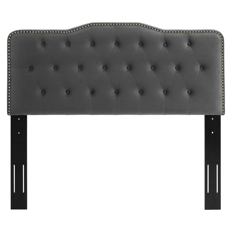 Amber Performance Velvet Queen Platform Bed By Modway - MOD-6777 | Beds | Modishstore - 13