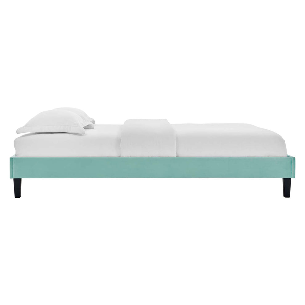 Amber Performance Velvet Queen Platform Bed By Modway - MOD-6777 | Beds | Modishstore - 52