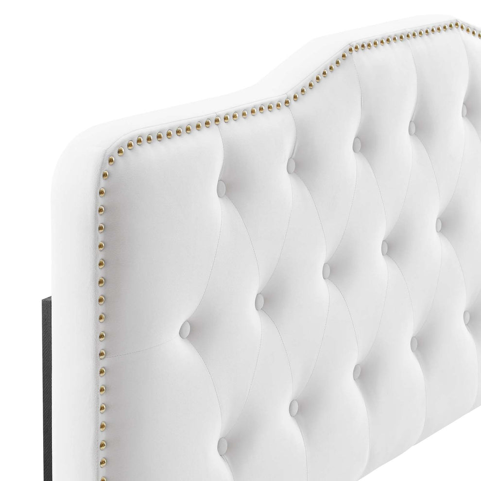 Amber Performance Velvet Queen Platform Bed By Modway - MOD-6777 | Beds | Modishstore - 111