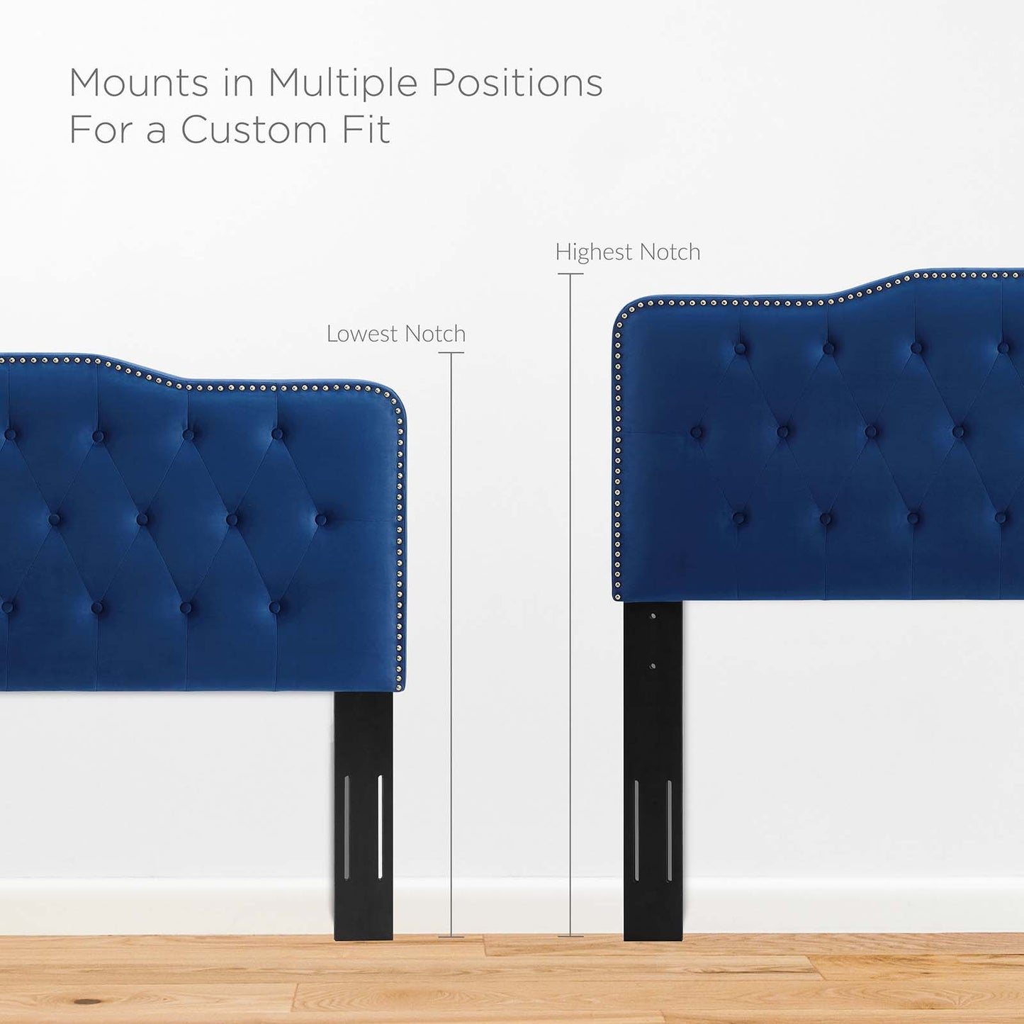 Amber Tufted Performance Velvet Twin Platform Bed By Modway - MOD-6778 | Beds | Modishstore - 64