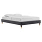 Amber Performance Velvet Twin Platform Bed By Modway - MOD-6779 | Beds | Modishstore - 11