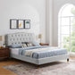 Amber Performance Velvet Twin Platform Bed By Modway - MOD-6779 | Beds | Modishstore - 36