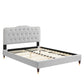 Amber Performance Velvet Twin Platform Bed By Modway - MOD-6779 | Beds | Modishstore - 37
