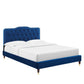Amber Performance Velvet Twin Platform Bed By Modway - MOD-6779 | Beds | Modishstore - 58