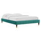 Amber Performance Velvet Twin Platform Bed By Modway - MOD-6779 | Beds | Modishstore - 95